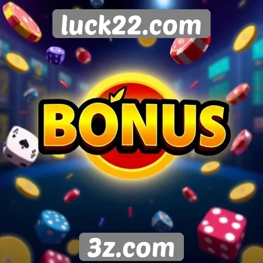 Estratégias de bônus disponíveis em luck22.com