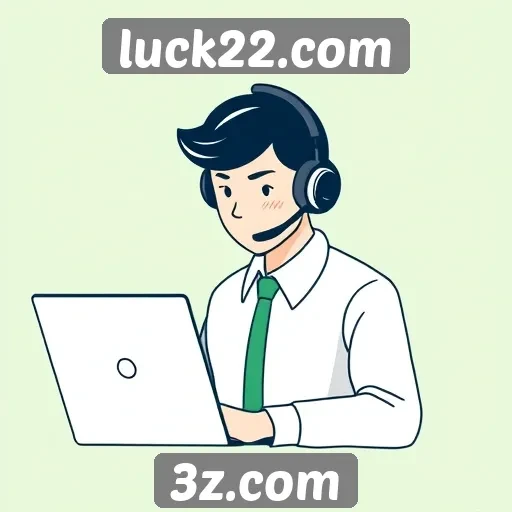 Atendimento ao cliente no luck22.com
