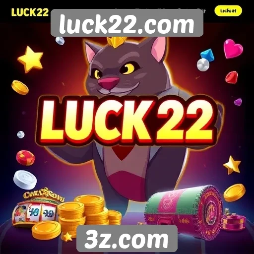 Análise da oferta de jogos no luck22.com