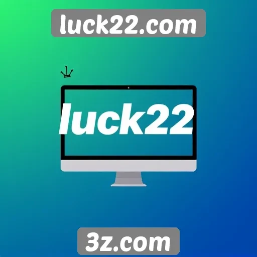 Análise da interface do site luck22.com