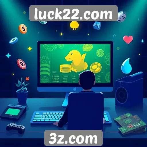 Tendências de jogo online destacadas no luck22.com