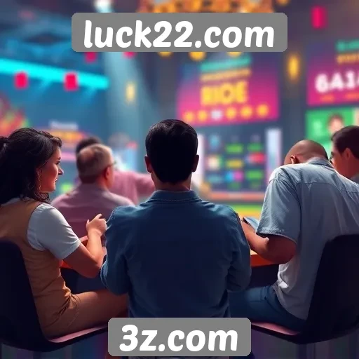 Integração de recursos sociais em luck22.com