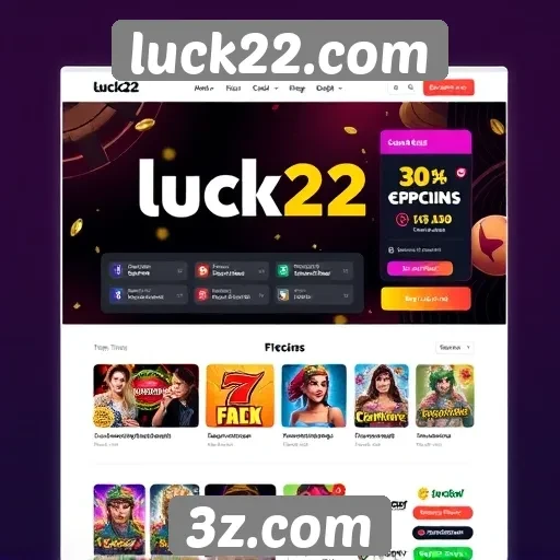 Vantagens da experiência de usuário no luck22.com
