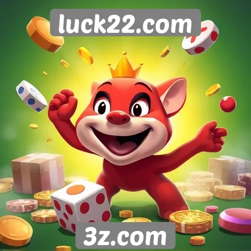 Variedade de jogos disponíveis em luck22.com